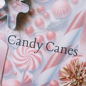 The cover page from Acorn School's Candy Canes Curriculum.