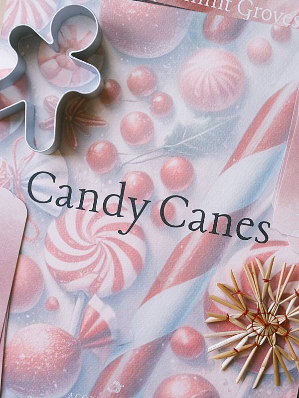 The cover page from Acorn School's Candy Canes Curriculum.